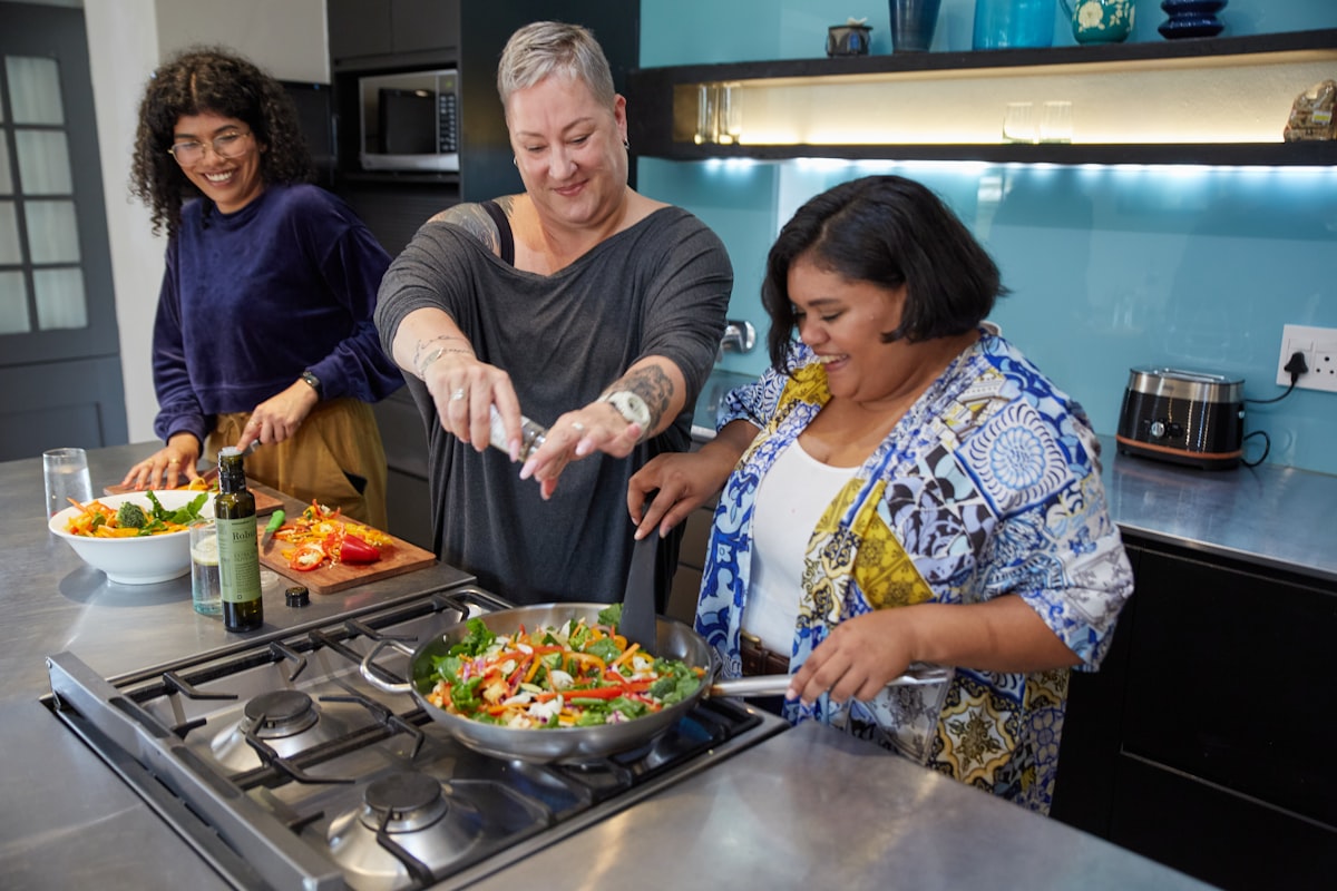 Clase de cocina saludable